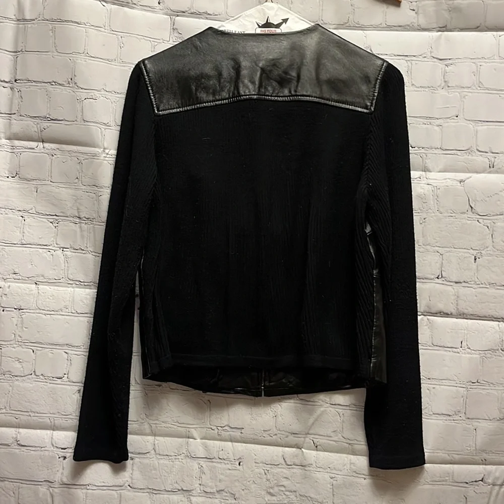Jaclyn Smith Collections Leather Jacket - Picture 3 of 6